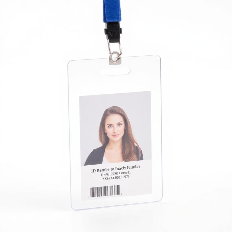 Rigid Clear Card Holders — 25 Pack